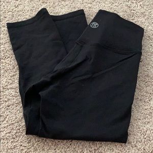 Till you collapse black cropped legging